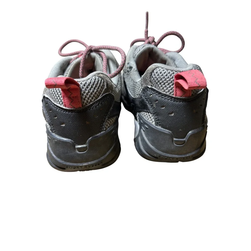 Merrell Hiking Shoes Women 8.5 Grey Strawberry Accentor Ventilator Low Suede